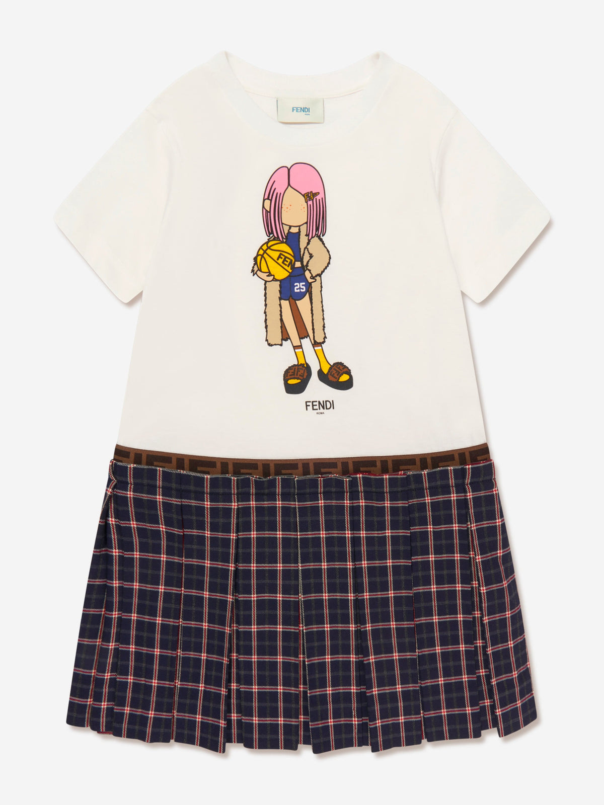 2 1 Tartan Skirt Dress