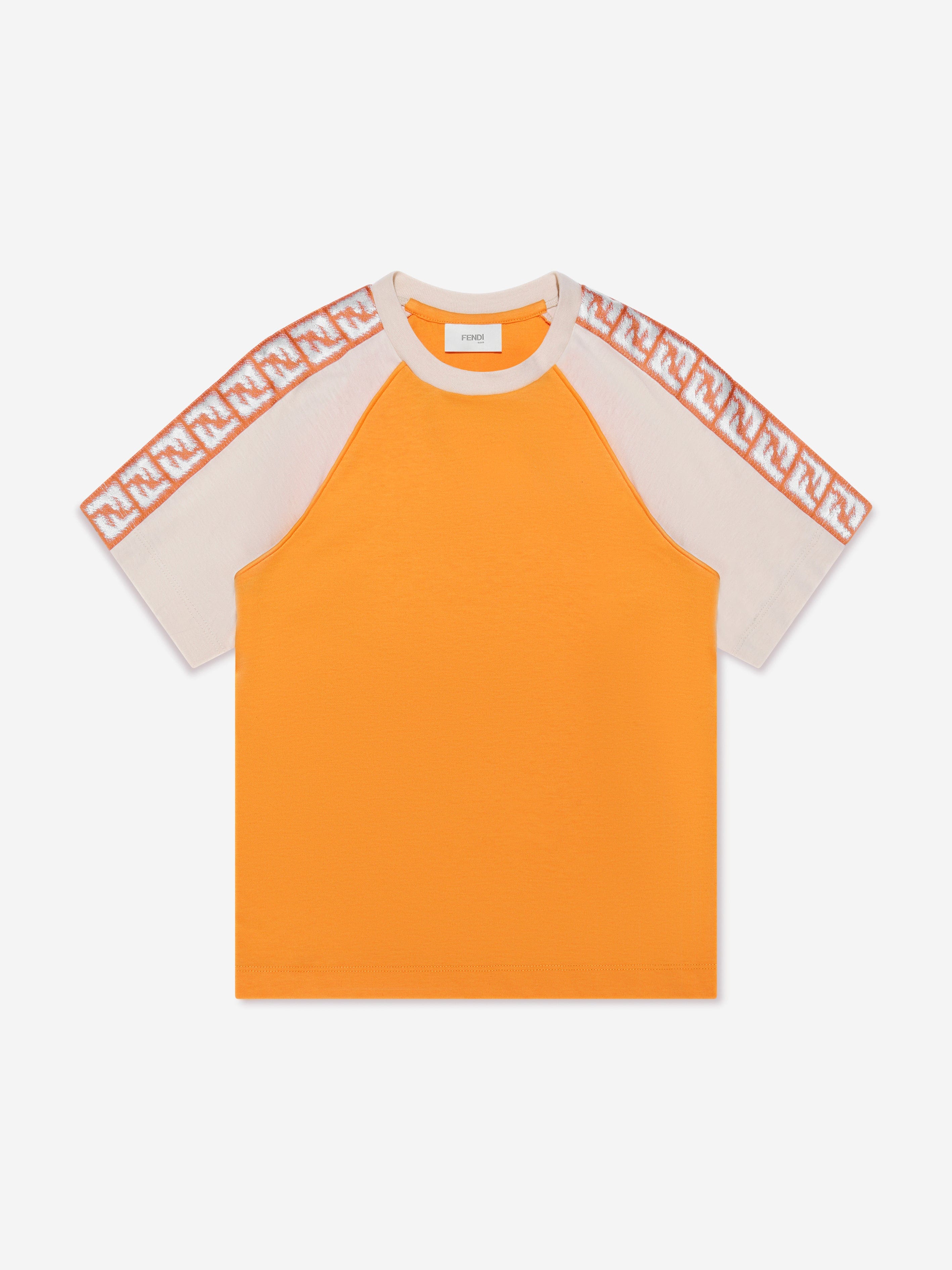 Orange fendi shirt shop