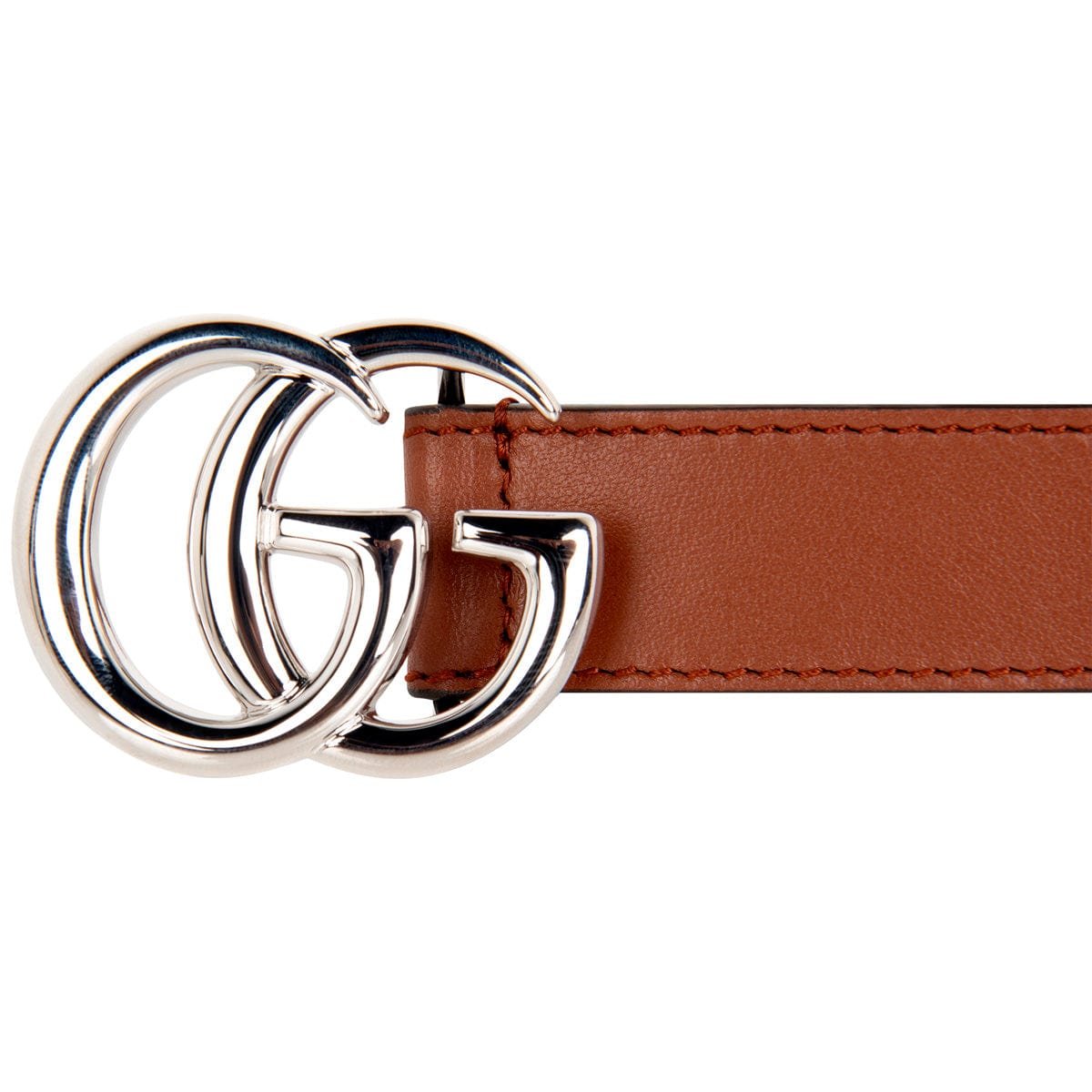 Silver buckle gucci belt on sale