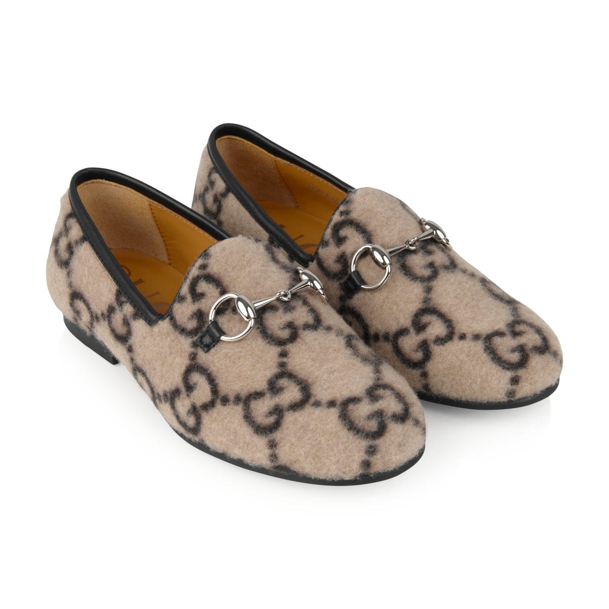 Gucci jordaan wool loafer hot sale
