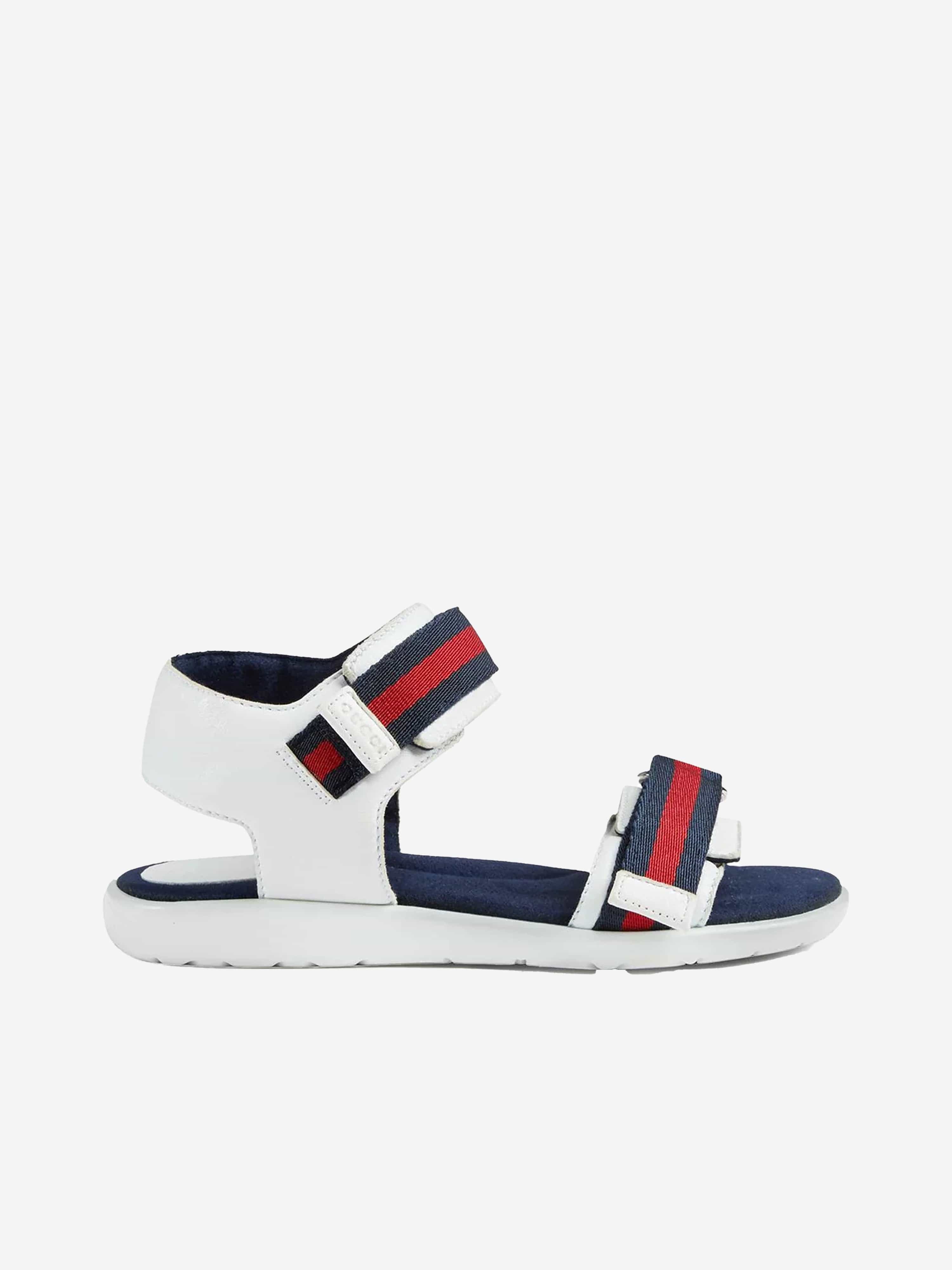 Gucci boys flip store flops