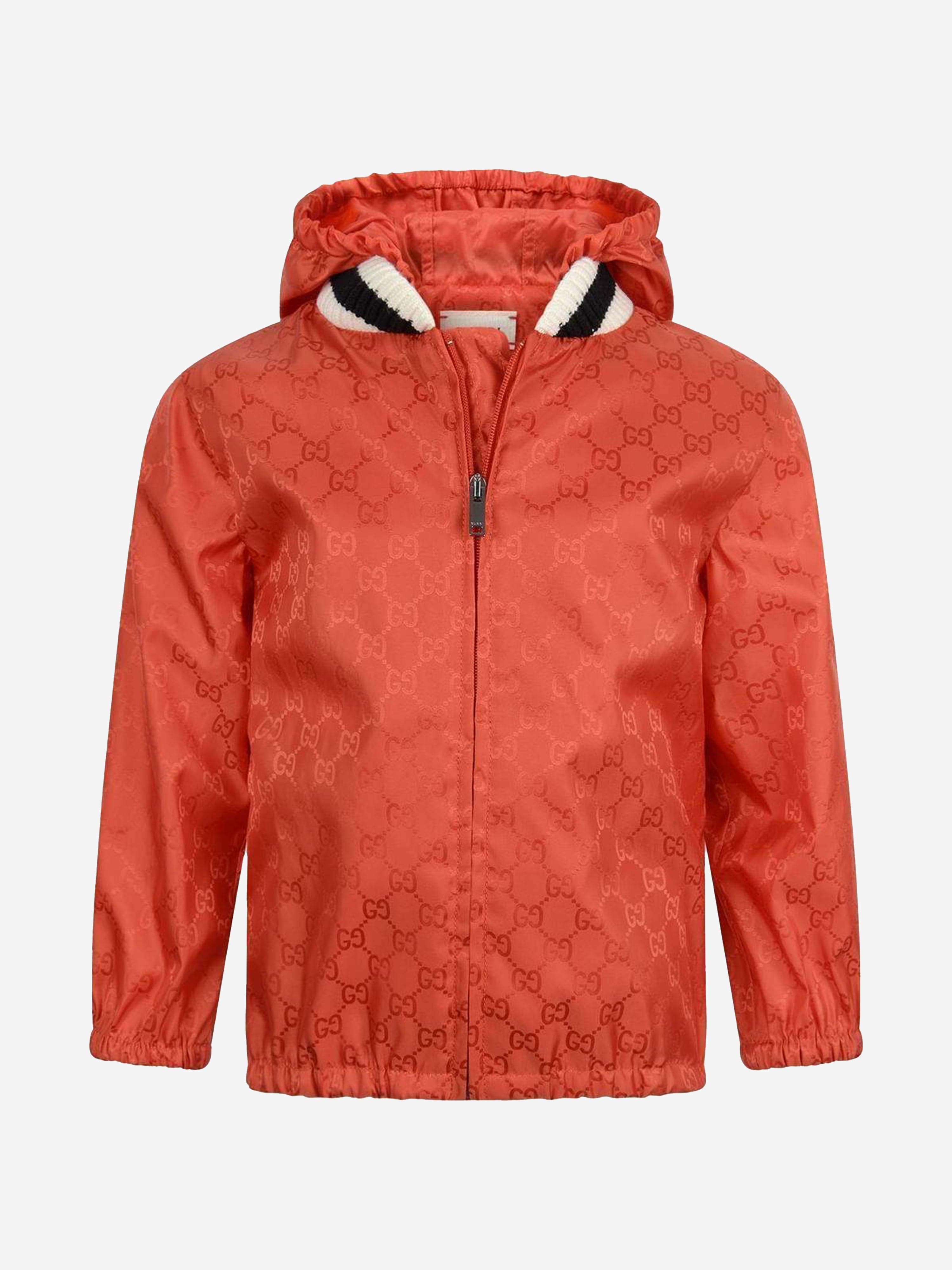 Gucci Baby Boys GG Windbreaker With Hood