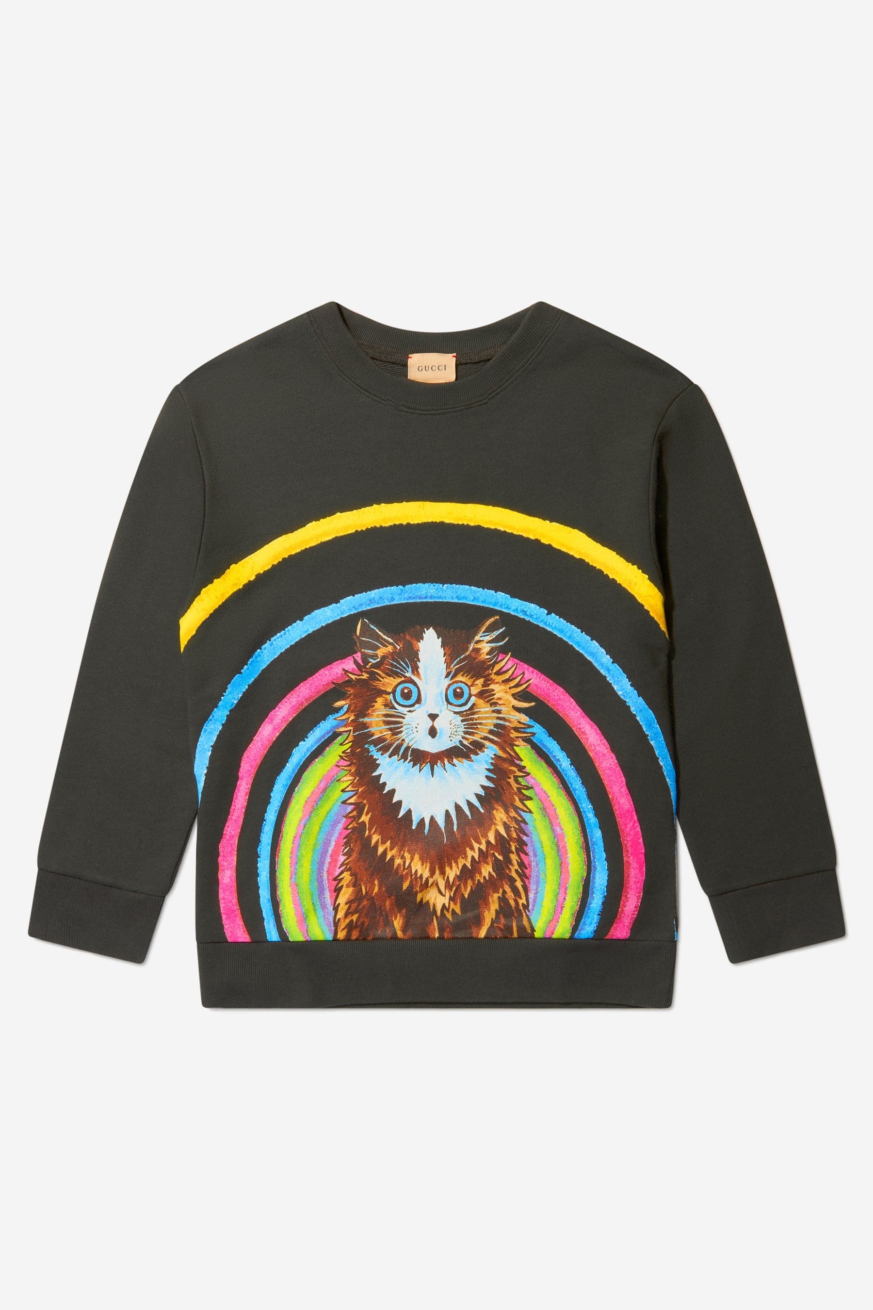 Unisex Cotton Hypnotic Cat Sweatshirt Childsplay Clothing