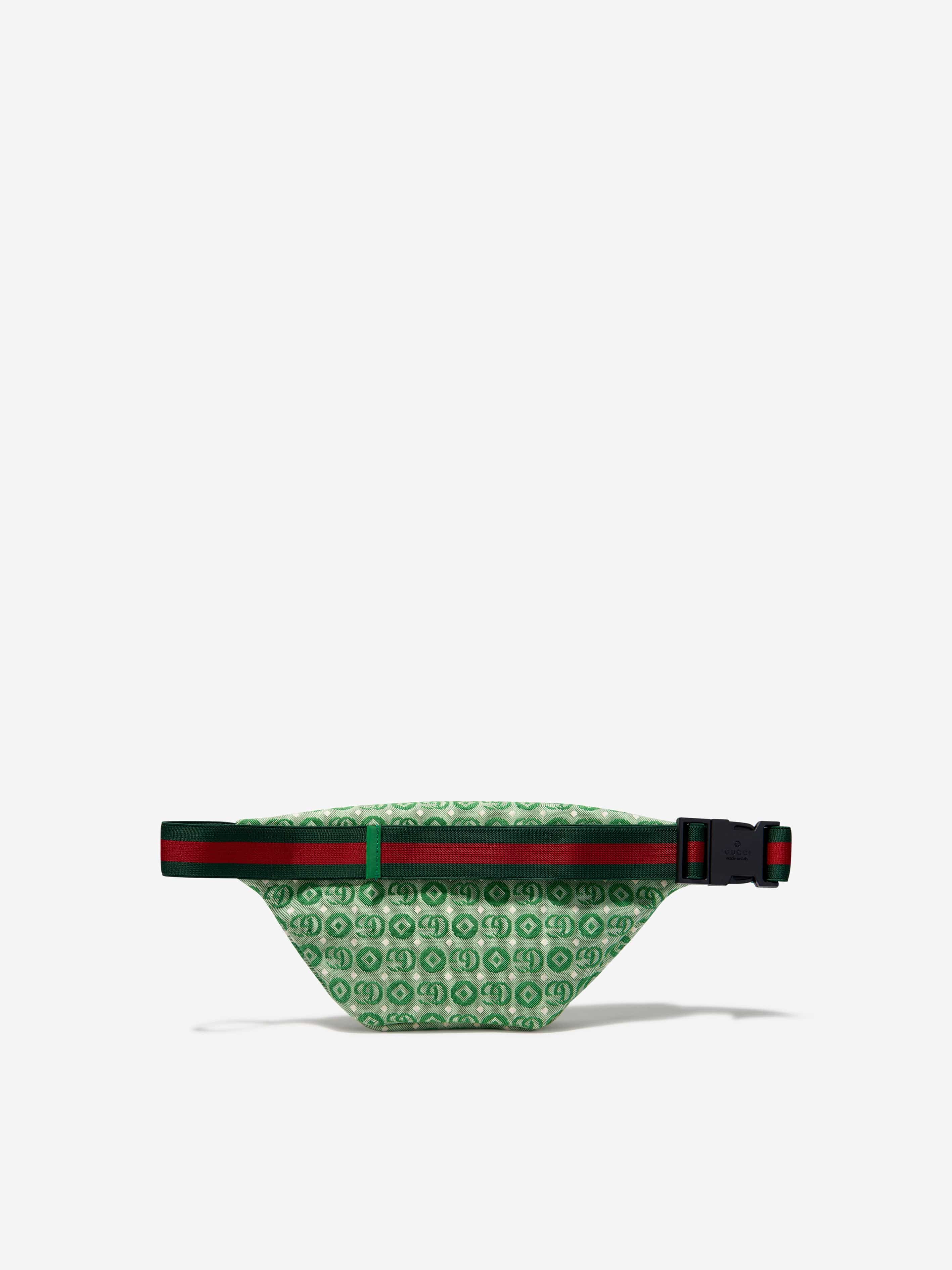 Kids GG Star Belt Bag in Green