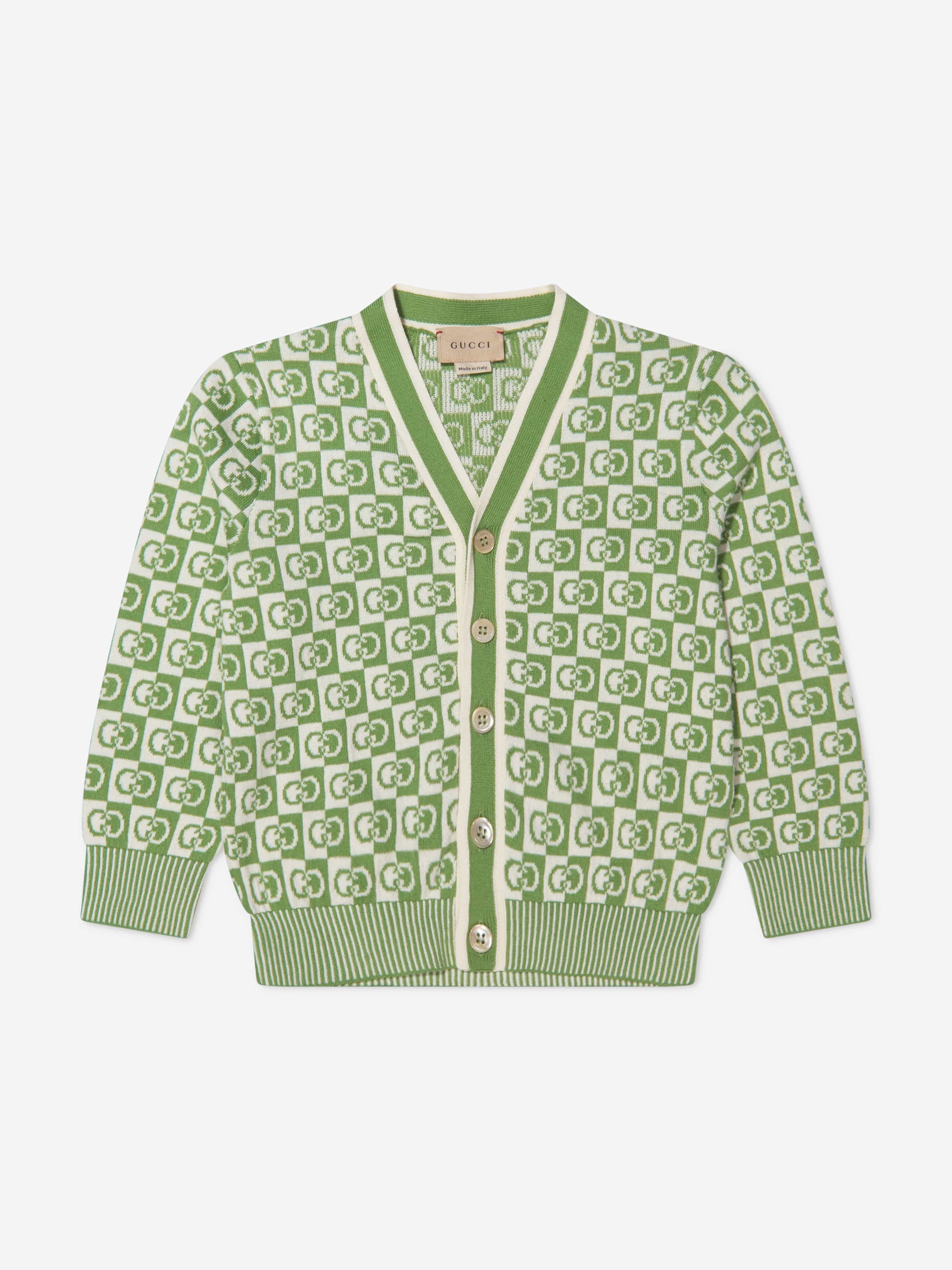 Gucci on sale cardigan kids