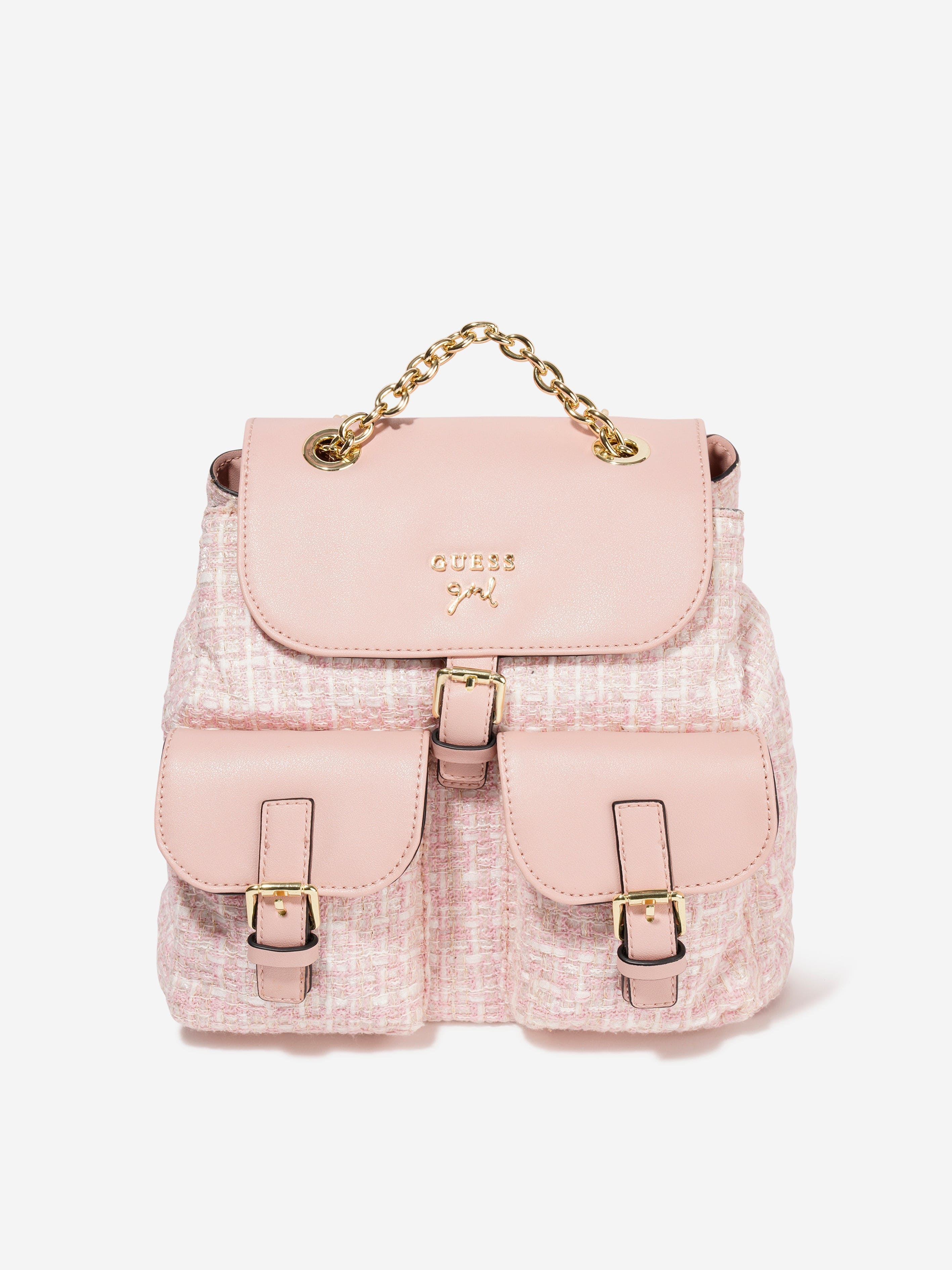 Guess pink backpack cheap
