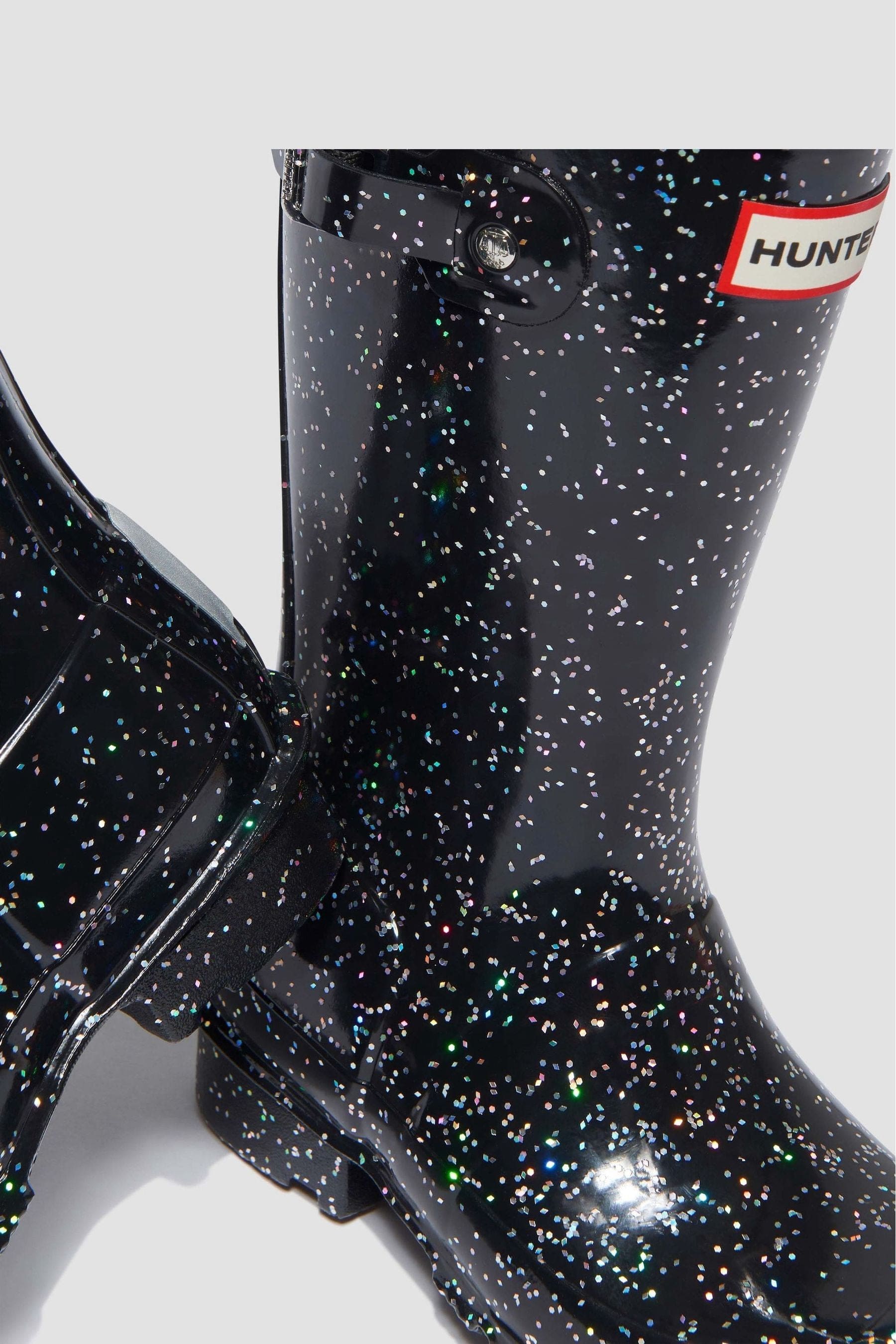 Hunter Hunter Girls Original Giant Glitter Wellingon Boots in