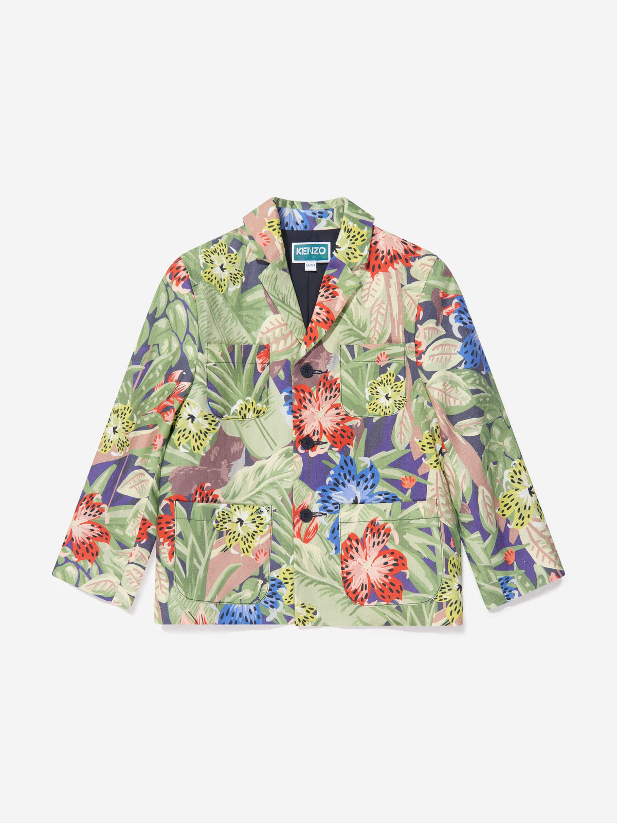 KENZO Boys Varsity Jacket in Multicolour
