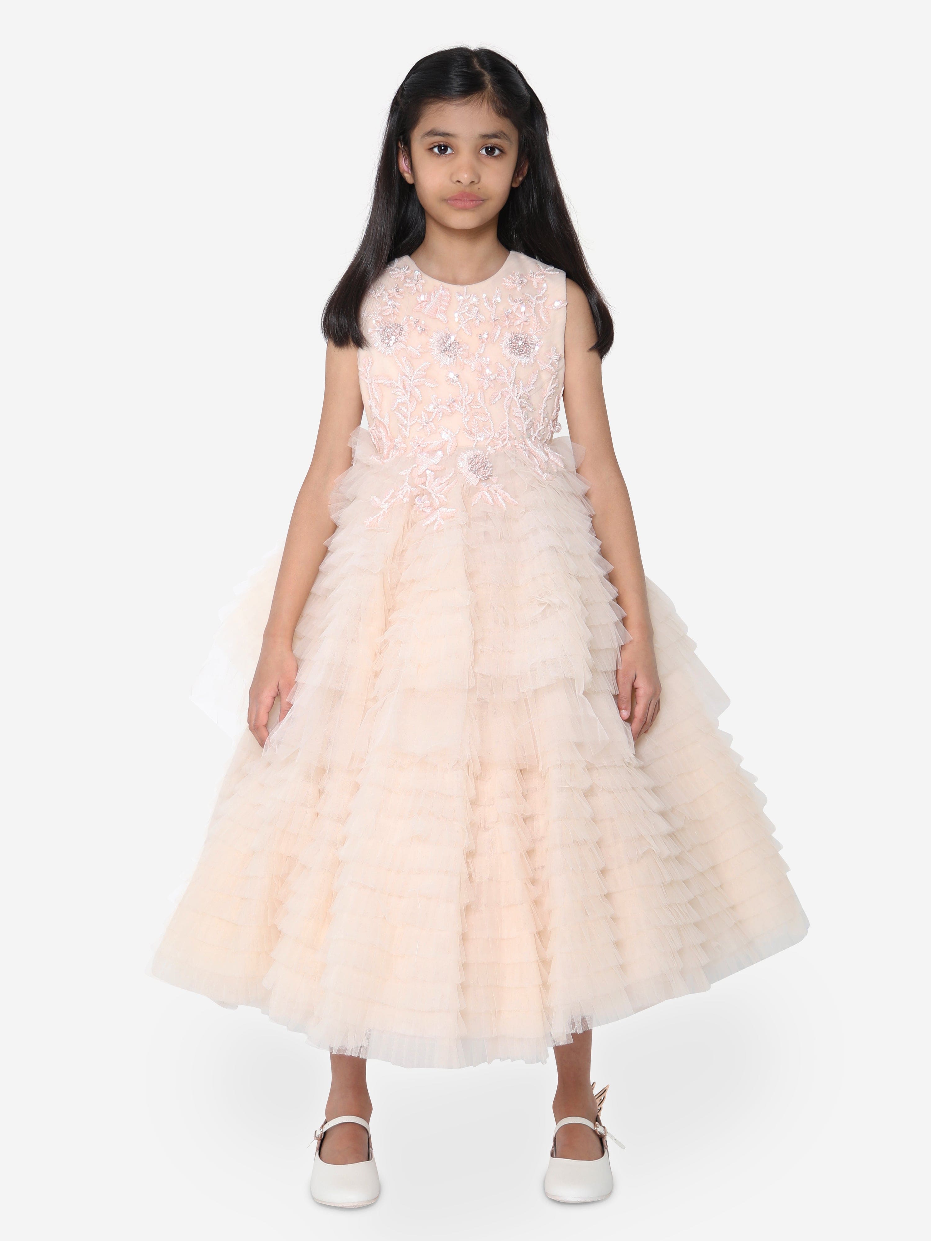 Blush sales kids dress
