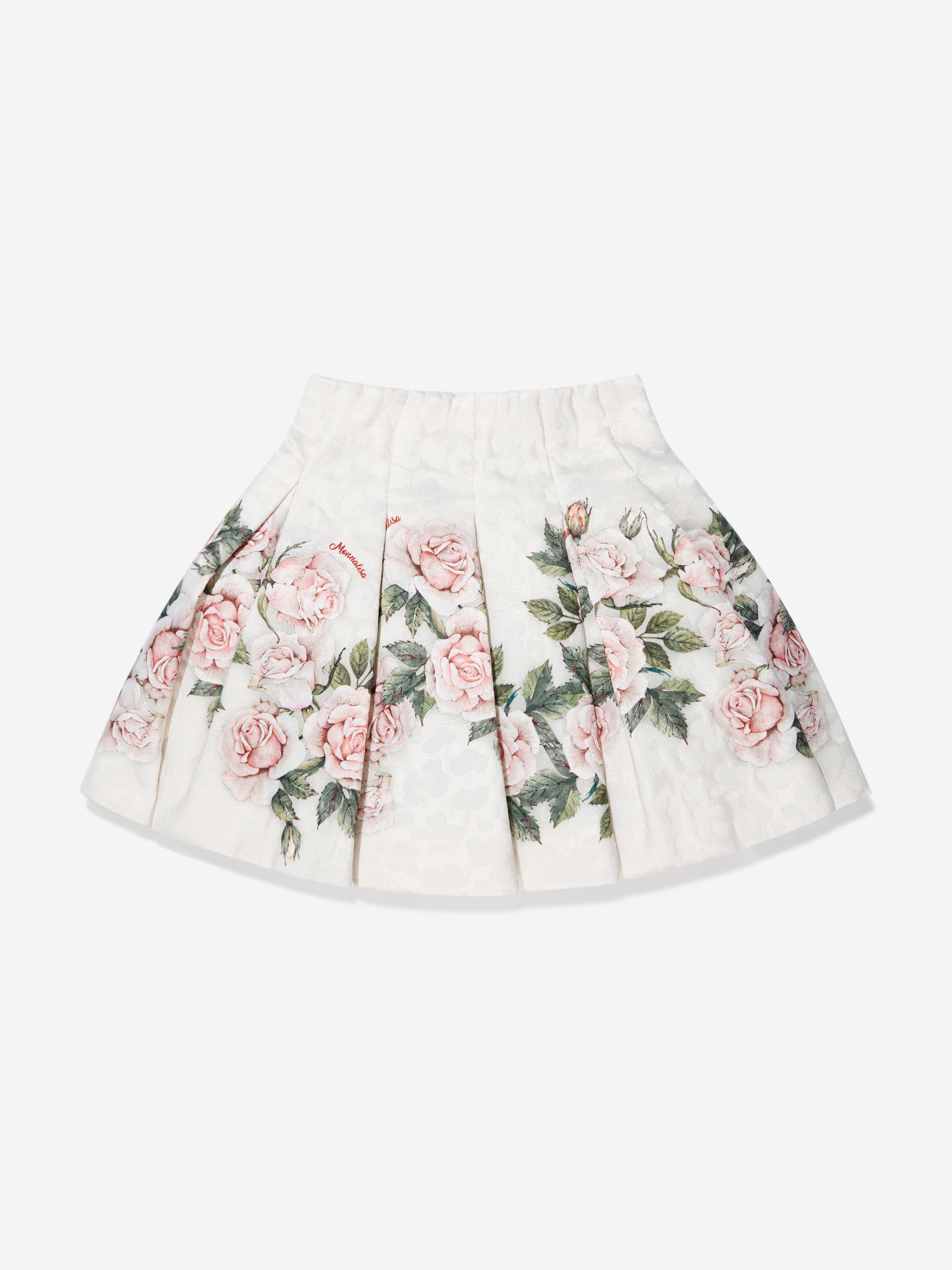 Pink quilted skirt discount