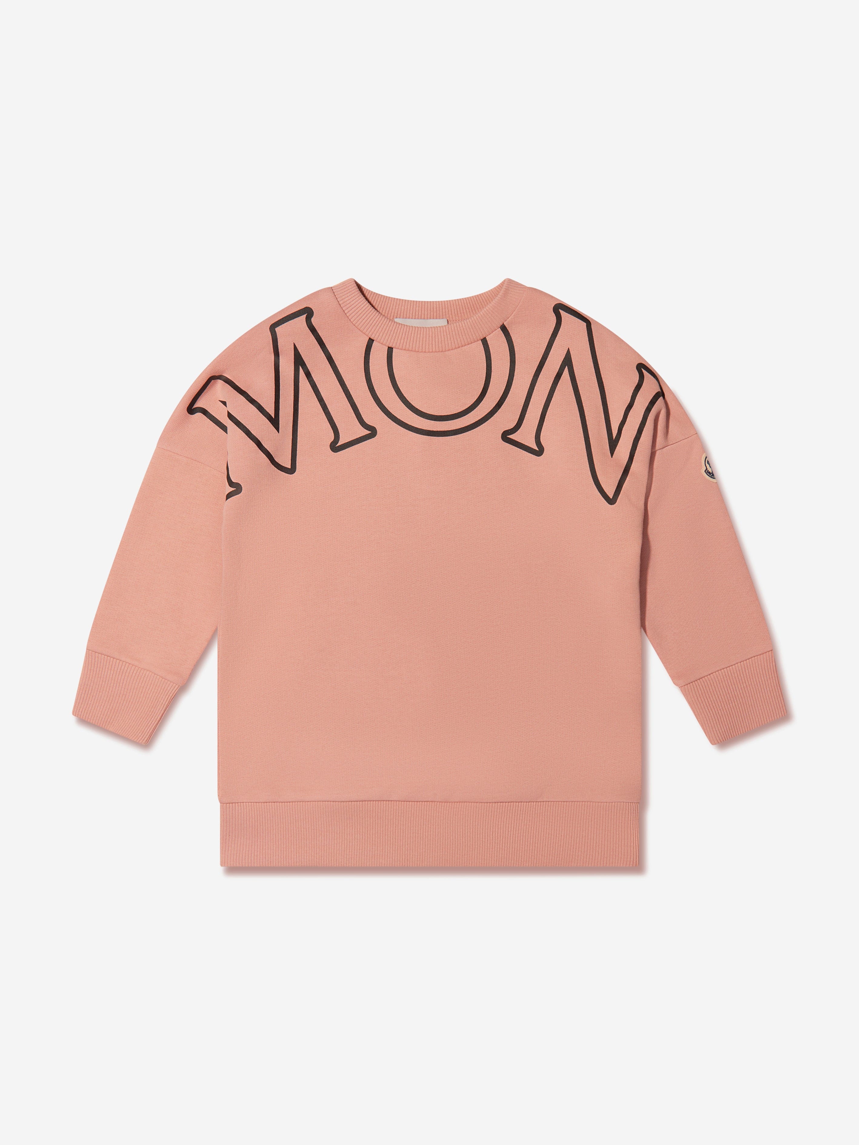 Moncler Enfant - Girls Logo Print Sweater Dress