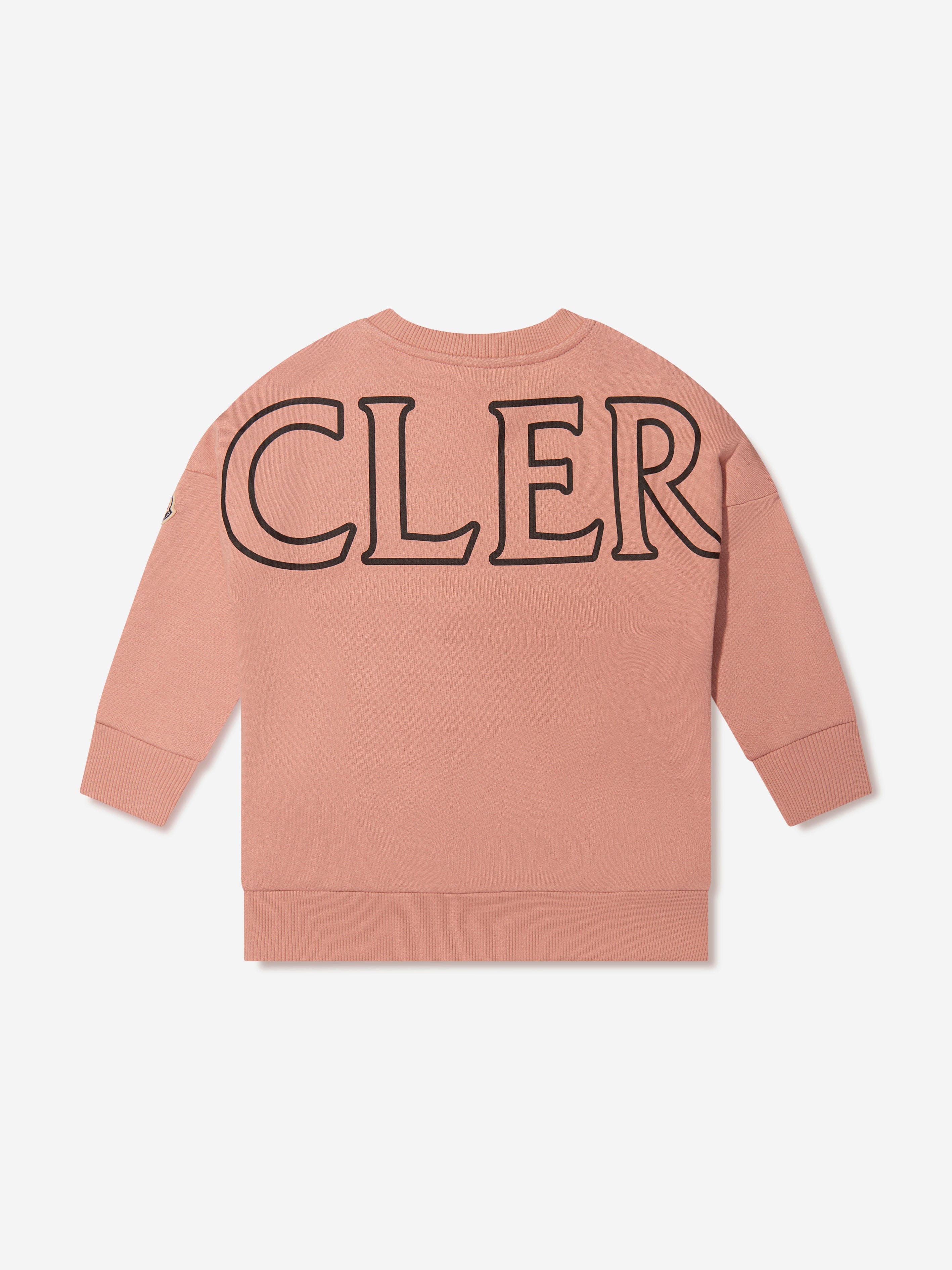 Moncler Enfant - Girls Logo Print Sweater Dress