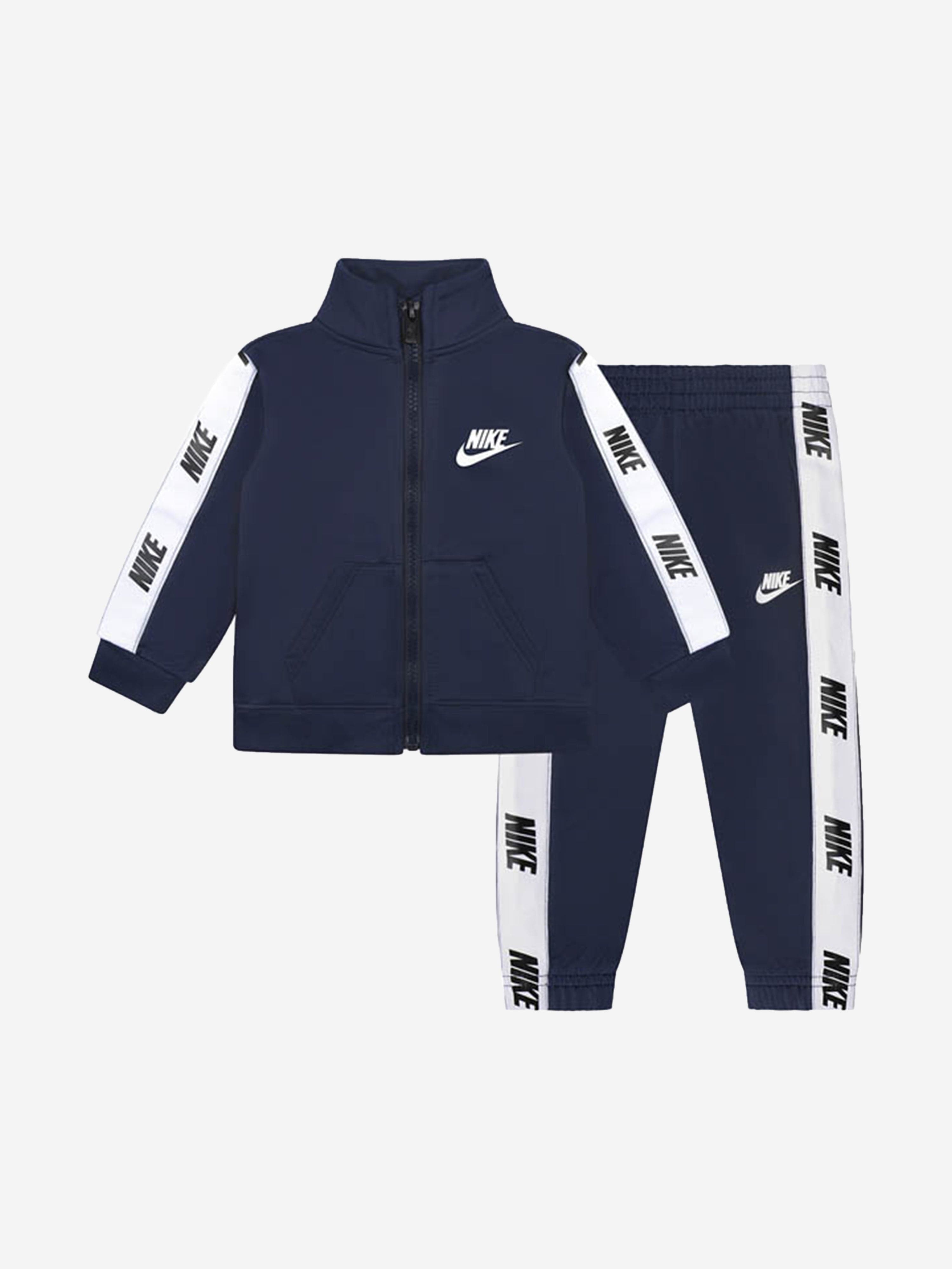 Nike Nike Boys NSW Logo Tracksuit in Navy Childsplay Clothing