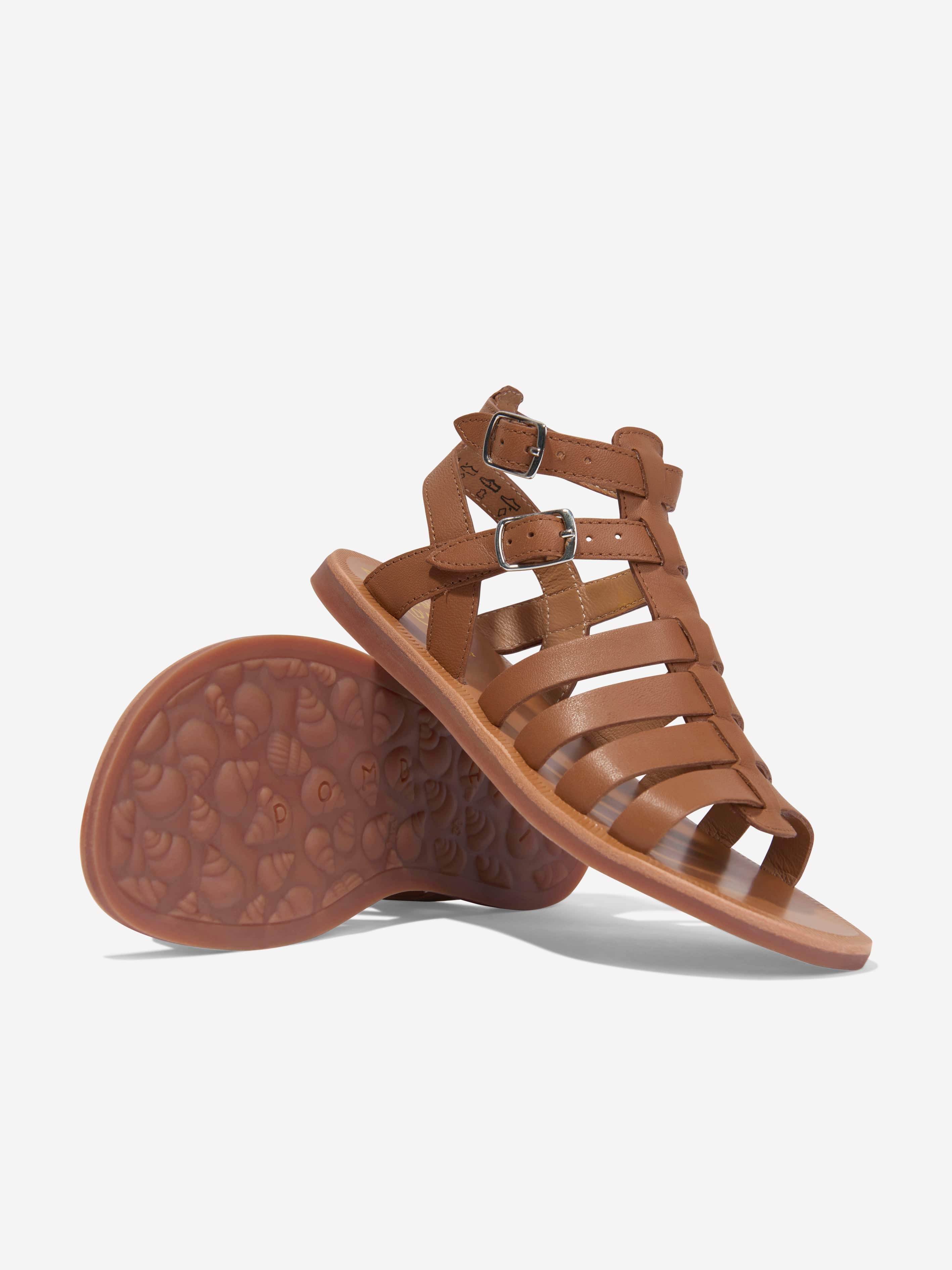 Camel store gladiator sandals