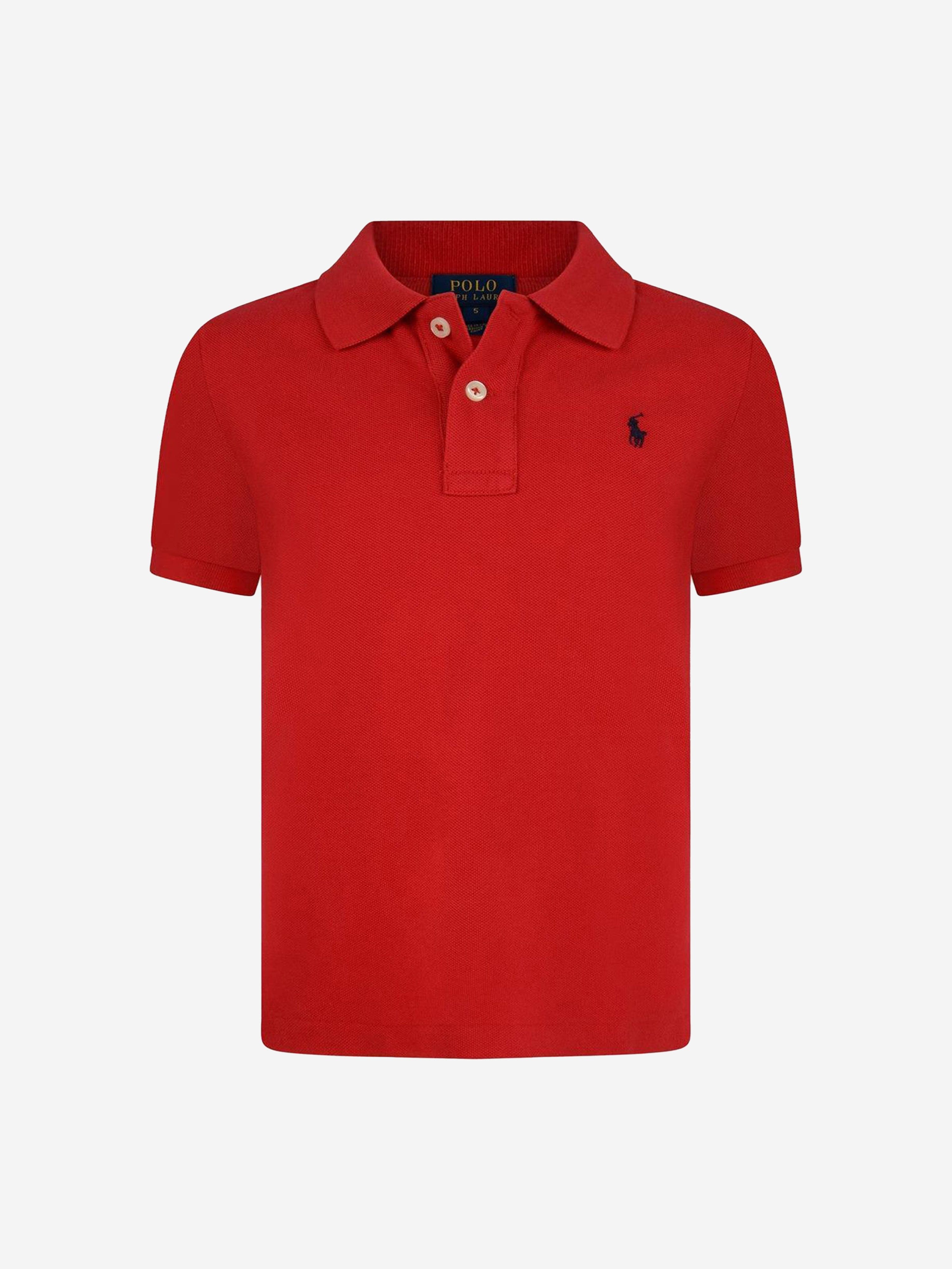 Ralph Lauren Kids Boys Cotton Polo Shirt Childsplay Clothing