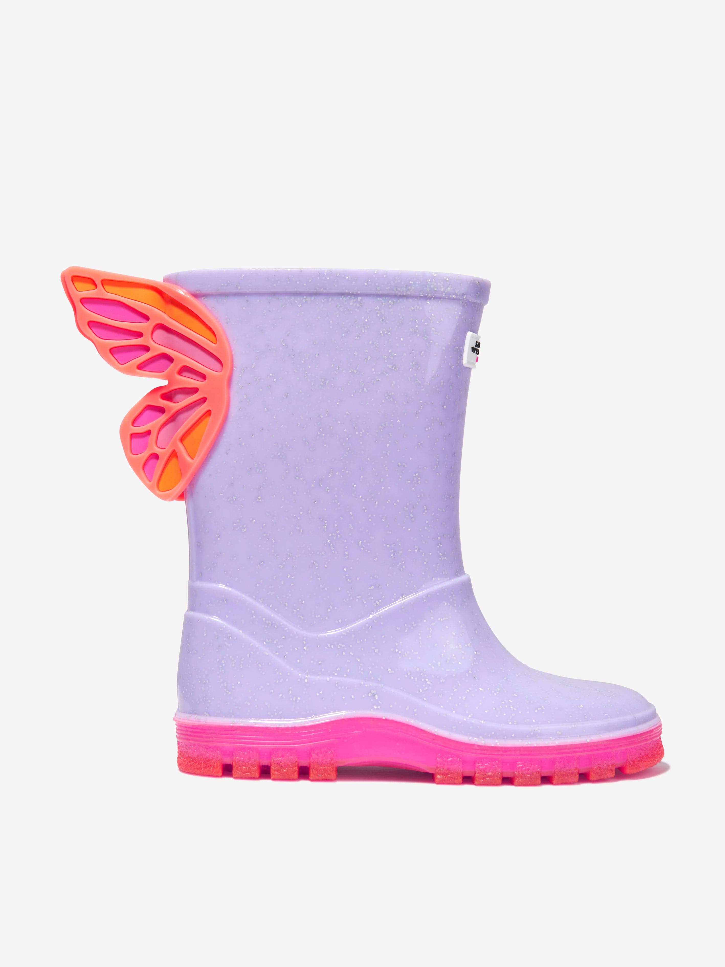 Sophia Webster Girls Butterfly Wellies Childsplay Clothing