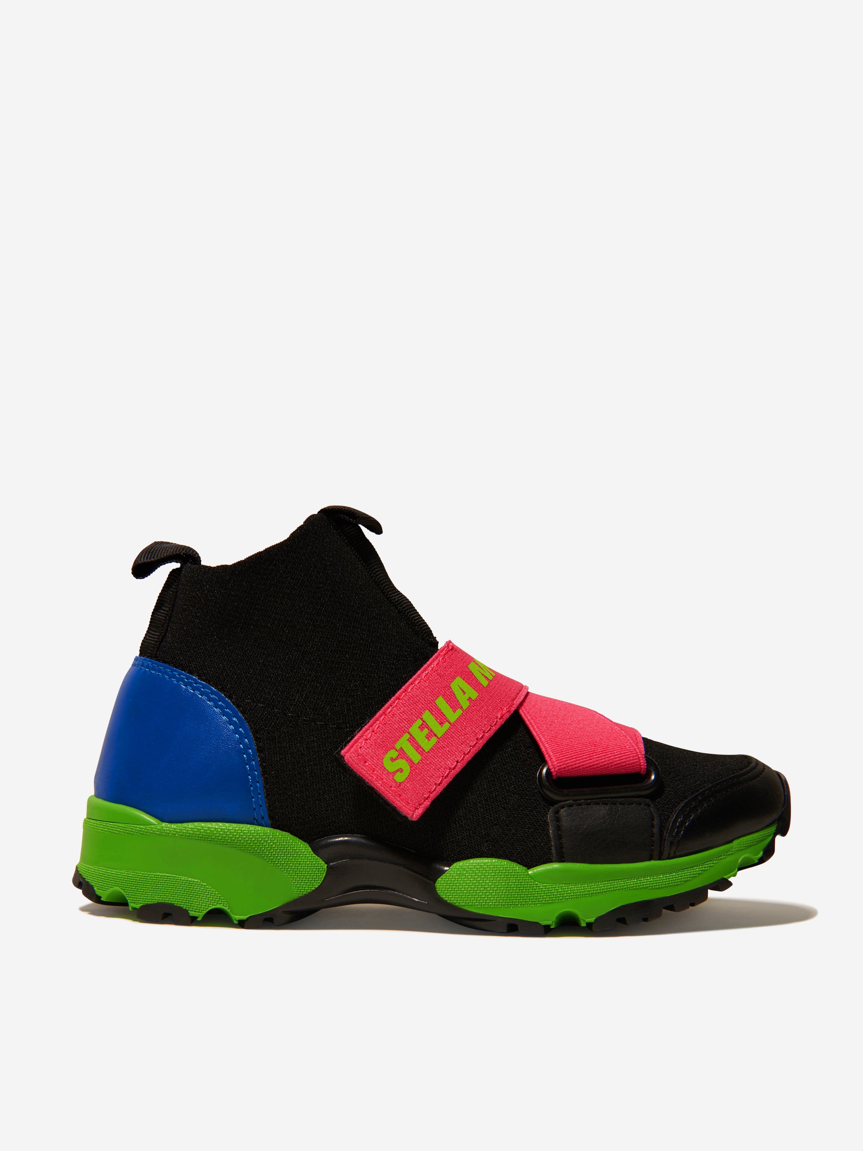 Girls strap trainers sale