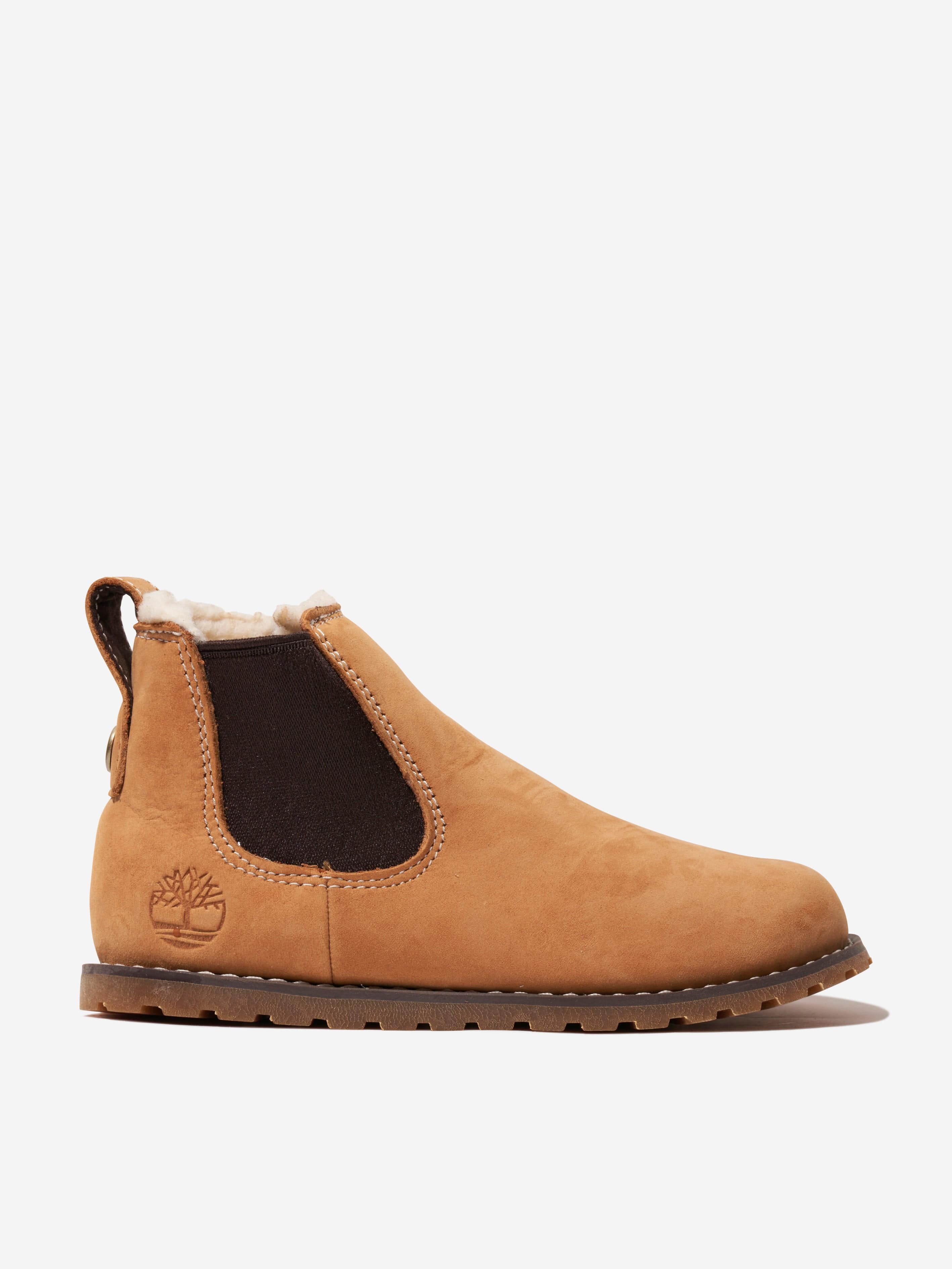 Timberland Kids Nubuck Pokey Pine Chelsea Boots Childsplay Clothing