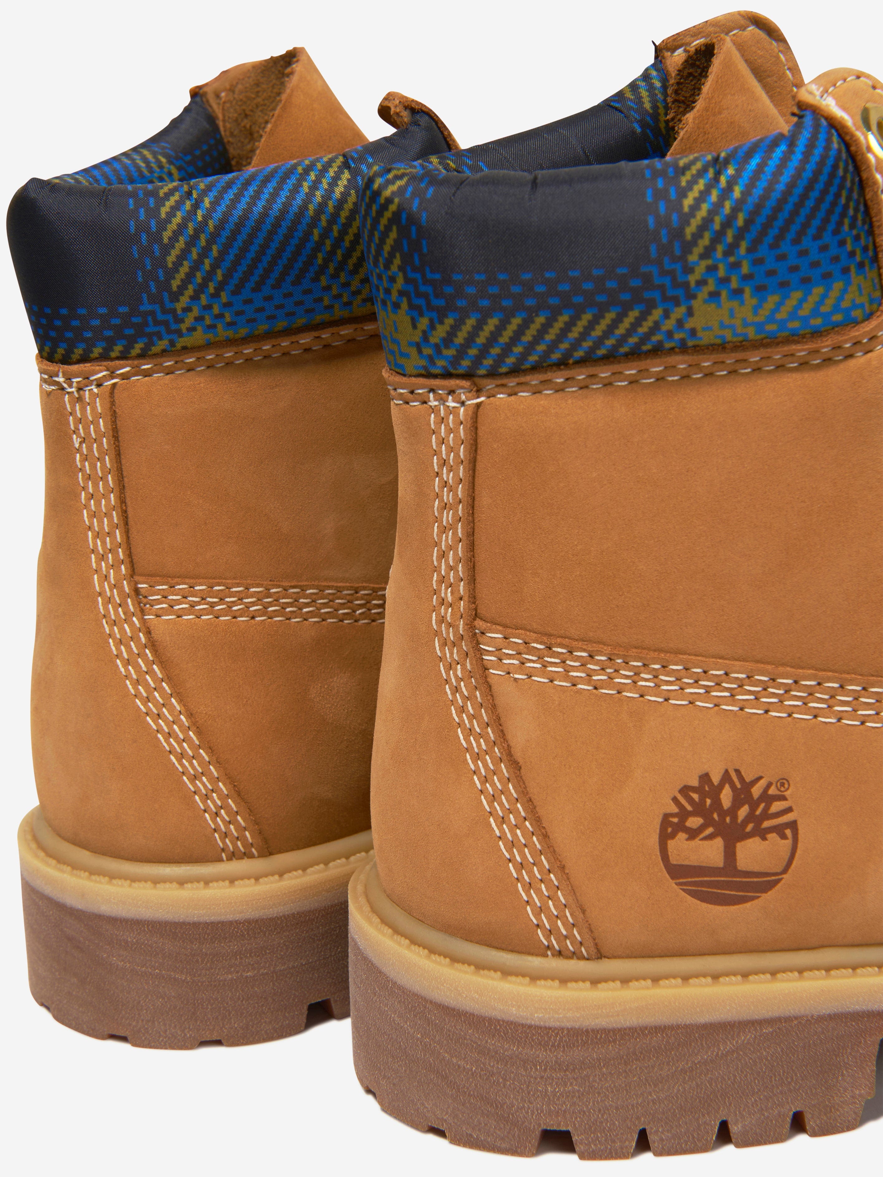 Plaid timberland boots sale
