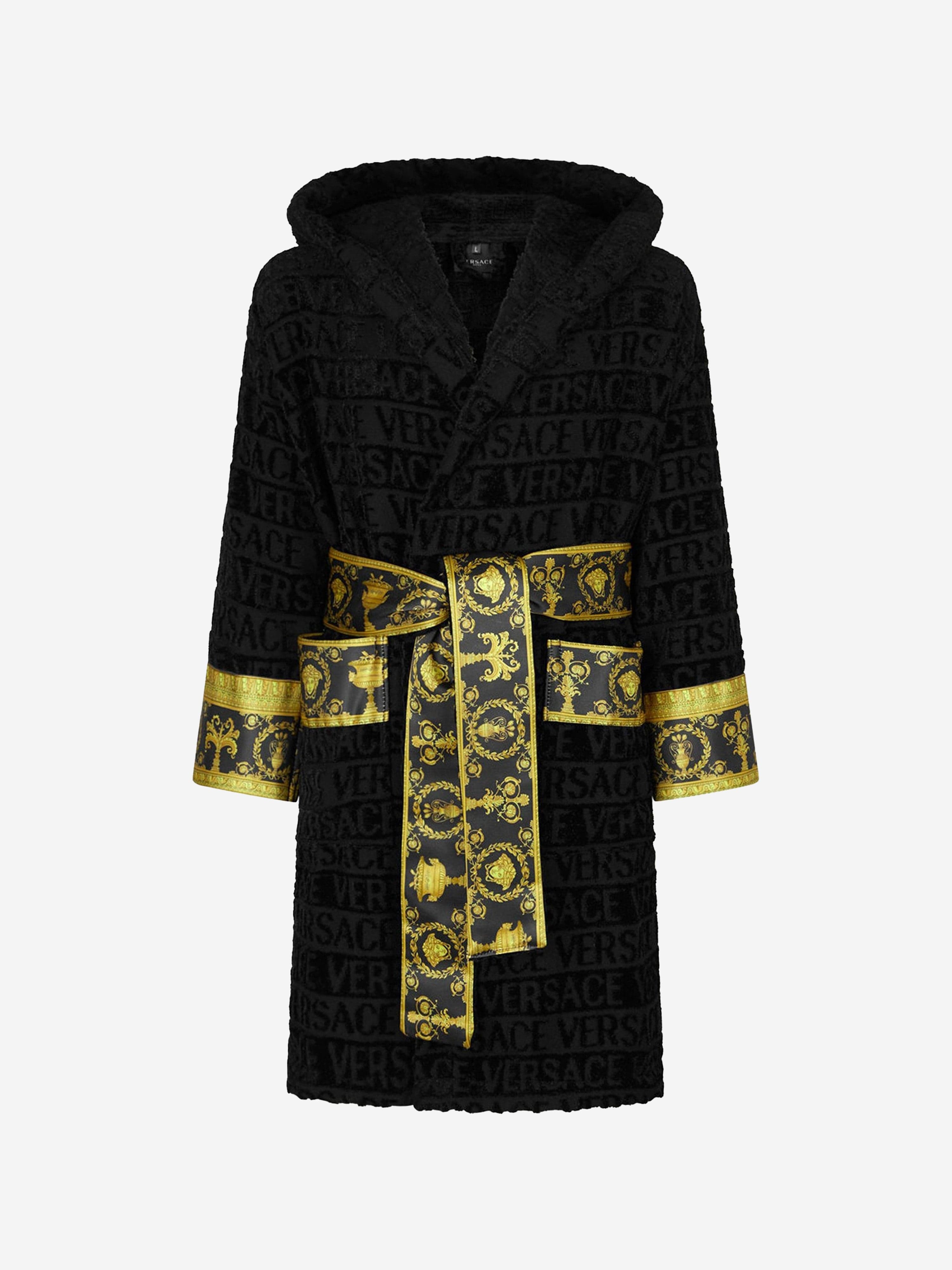 Versace Kids Baroque Bathrobe Childsplay Clothing