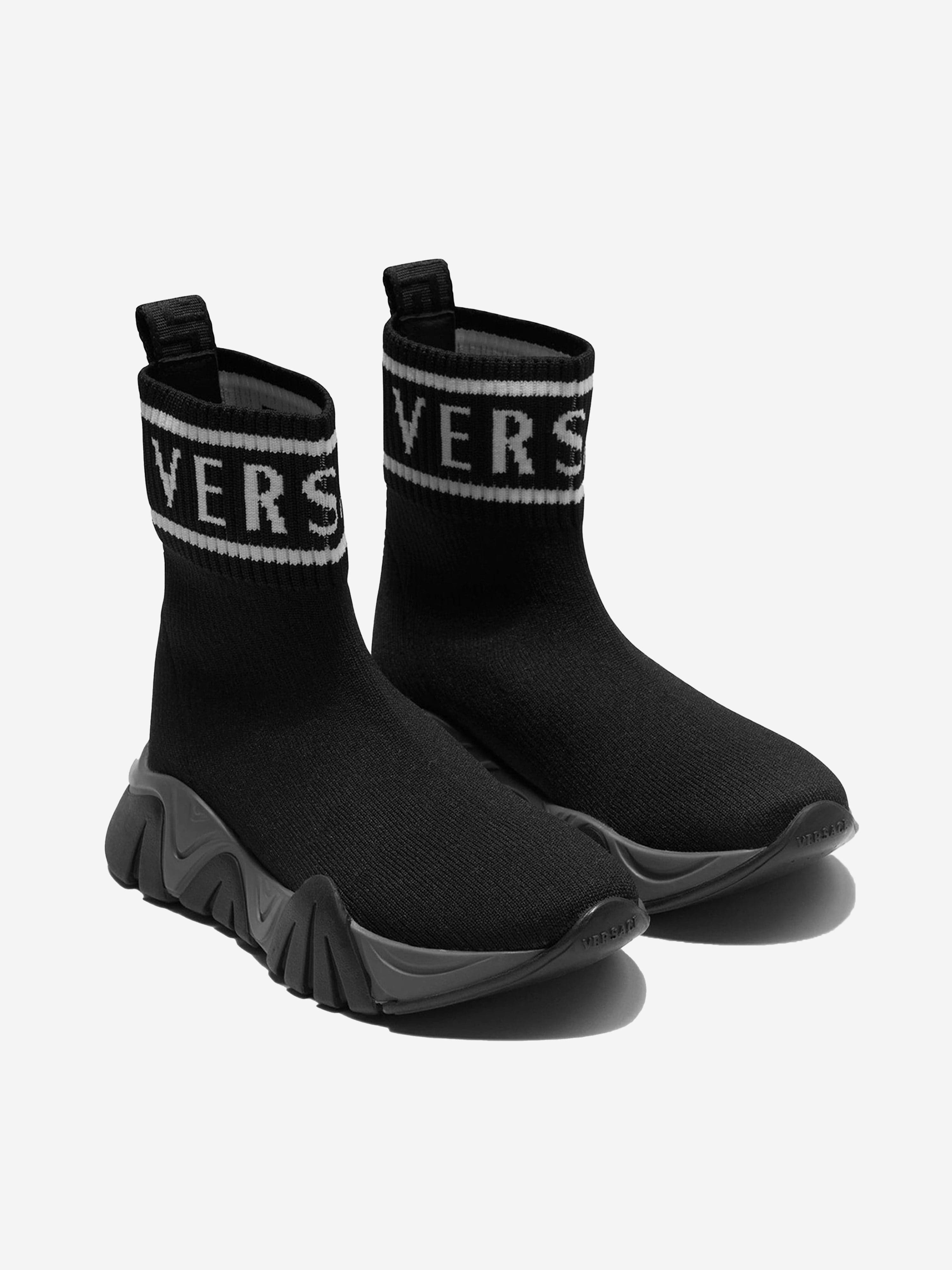 Versace store sock trainers