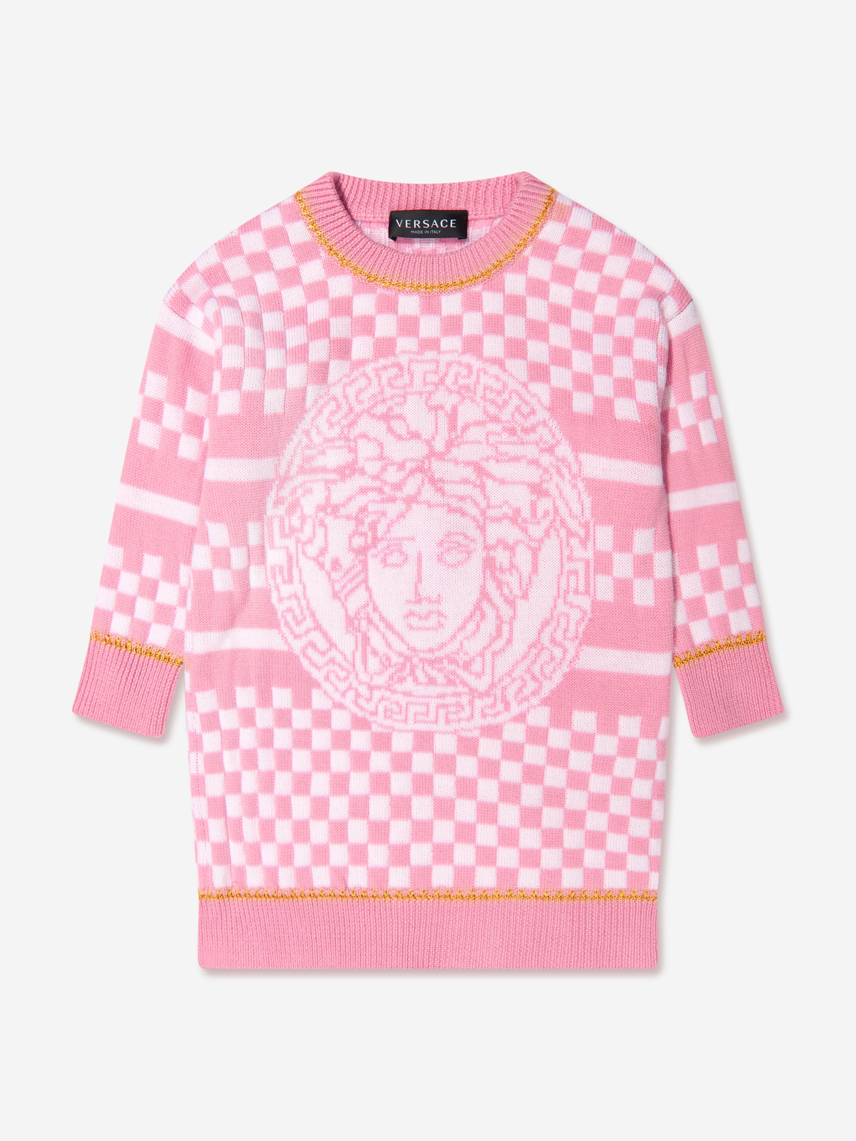 Girls Medusa Knitted Jumper Dress